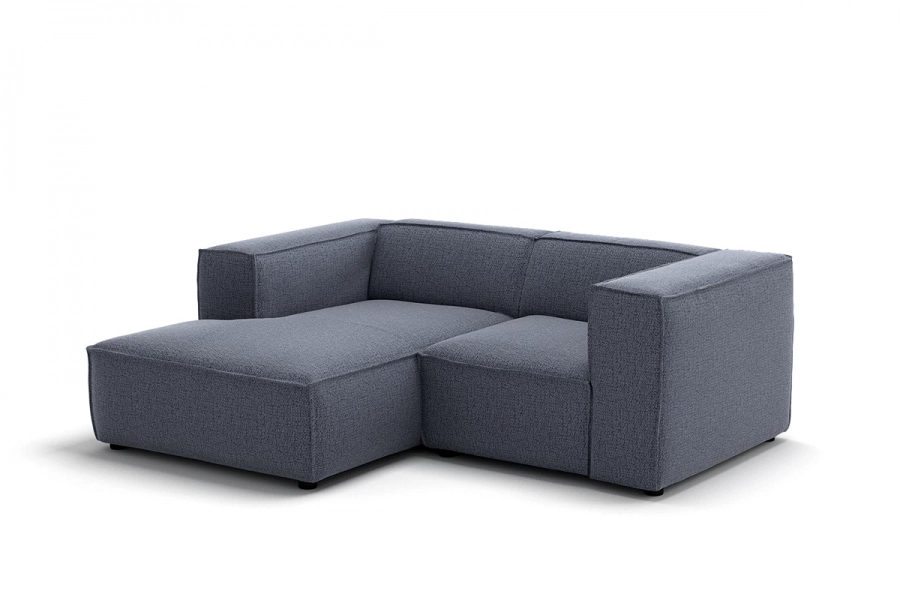 Model MODULARIS WB (wysoki bok) - Modularis WB longchair lewy + sofa 1,5 osobowa